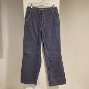 Zara wide leg side pocket jeans. Size 6